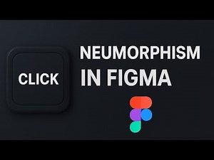 Master Neumorphism Button Design in Figma | Full Tutorial for UI/UX Designers