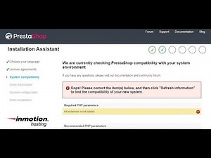 Prestashop installation issue | How to fix intl extension issue | Configure intl in php.ini
