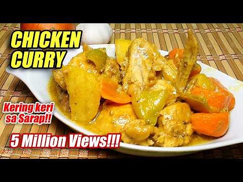 TASTY PINOY STYLE CREAMY CHICKEN CURRY! EASY TO COOK!