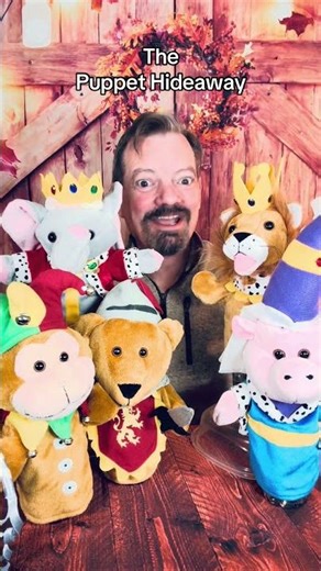 Puppet of the Day - Royal Unicorn Wizard Puppet at The Puppet Hideaway with Eric Thomsen #puppetfan