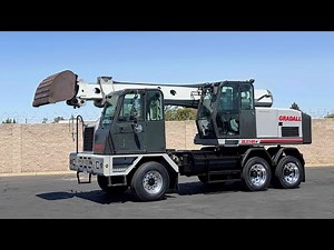 Gradall XL5100 6x6 Highway Speed Hydraulic Wheeled Excavator 15389 For Sale