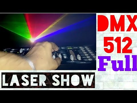 Dmx512 controller laser show system | DMX 512 Laser Light Show | Laser Beam | dmx 512 | laser Show |