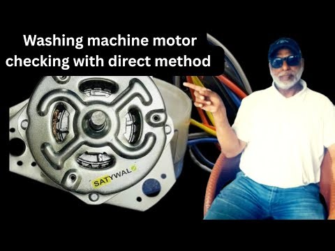 Washing machine motor problems? solve them in minutes!