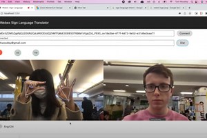 Sign Language Translator for Webex Meetings