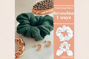 Easy Scrunchie Sewing Pattern EASY for Beginners Sewing Scrunchie Pdf Pattern How to Sew Diy Scrunchy Sewing Pattern Tutorial Pdf - Etsy Australia