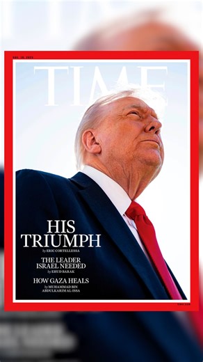 President Trump criticizes Time magazine over new cover