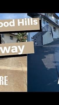 DIY Driveway Stain With Mind Blowing Before & After! | How to upgrade your concrete