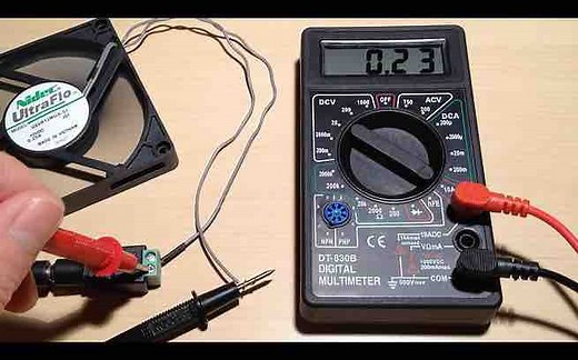 How To Use A DT830B Digital Multimeter To Test Voltage And Amps | Science Improved