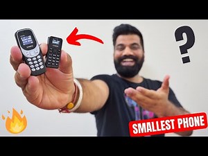 Smallest Phone In The World!!! Unboxing and 6X Giveaway🔥🔥🔥