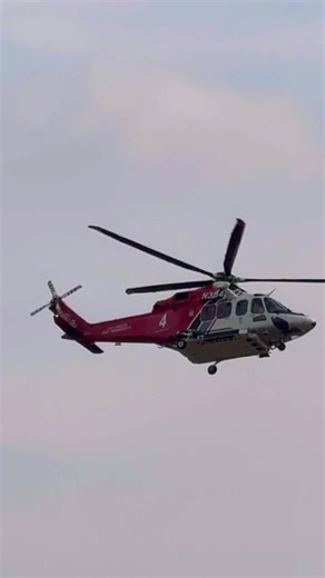 LAFD helicopter flyby