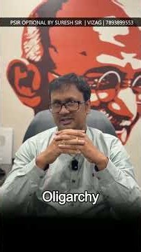 Aristotle’s Classification of Governments | One, Few or Many? | PSIR By Suresh Sir |