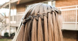 How To Create A Waterfall Braid In 3 Easy Steps