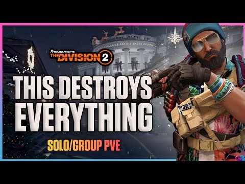 THE KRAMPUSLAUF KILLER! The Division 2: Solo PVE Winter Event Build Guide! This Build IS A BEAST!