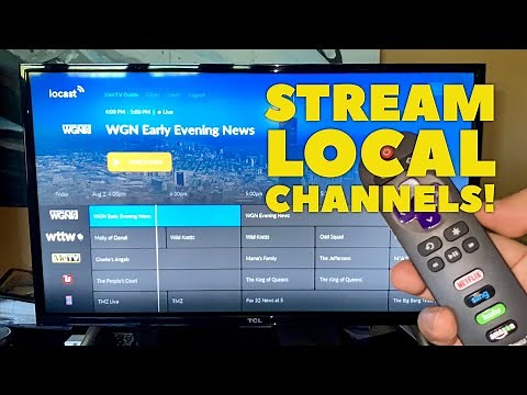 How to live stream local TV channels!