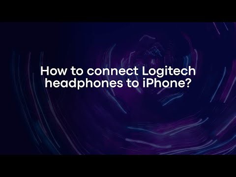 How to connect Logitech headphones to iPhone?