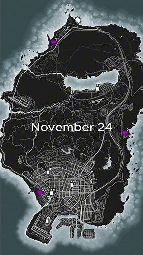Street dealers & Gun Van Locations Daily & Ship Wreck & LS Tags November 24 GTA 5 Online 11/24/2025