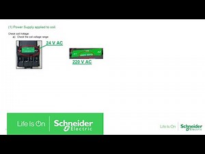 Troubleshooting If Contactor Does Not Open | Schneider Electric Support