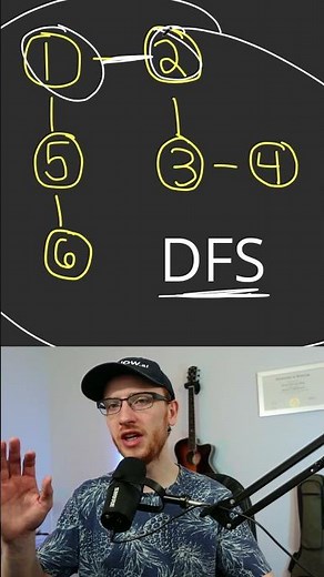 Breadth First Search (BFS) vs Depth First Search (DFS) for Graphs!