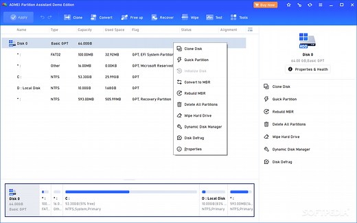 AOMEI Partition Assistant Professional Edition - Download