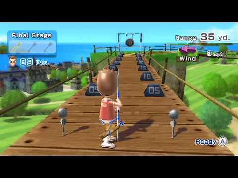 Wii Sports Resort - Archery (Beginner)