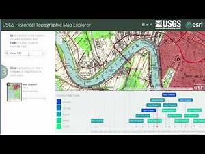 The Historical USGS Topographic Maps Explorer in ArcGIS Online