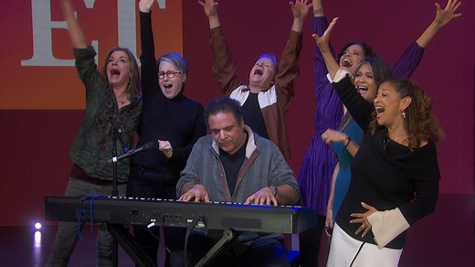 The cast of TV's 'Fame' reunites on ET to sing their iconic theme song. 🎶 | Entertainment Tonight