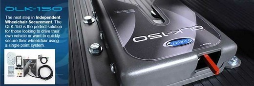 Qstraint QLK150 Wheelchair Restraint Docking System