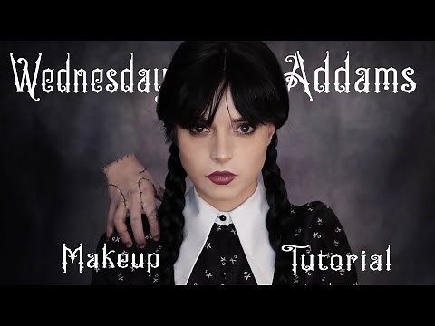 WEDNESDAY ADDAMS Makeup Tutorial