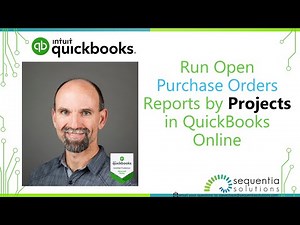 Run Open Purchase Orders Reports by Projects in QuickBooks Online