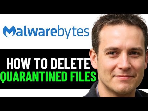 How To Delete Quarantined Files Malwarebytes 2025! (FULL GUIDE)