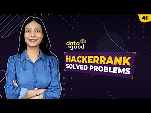 SQL Hackerrank Practice Test 1 | SQL for Beginners