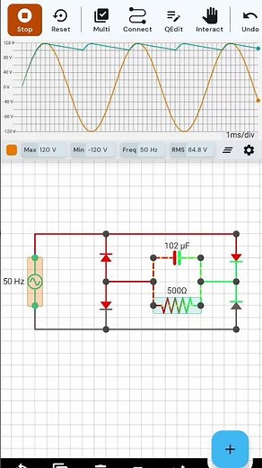 Full Wave Rectifier with Capacitor Filter | Working, Circuit Diagram & Output Waveform