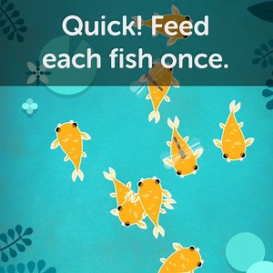 1.2M views | Can you keep track of the fish you've fed? Play this game now to test your divided attention! | Lumosity | Facebook