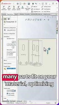 Create a Flat Pattern in #solidworks for 2D Cutting Processes!