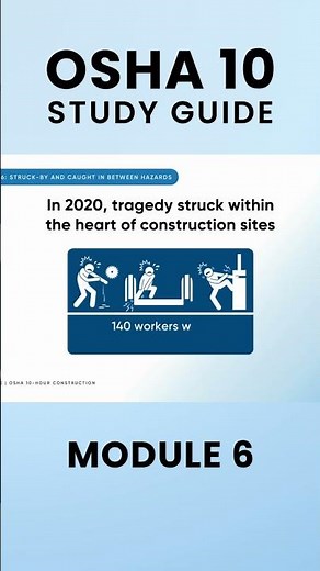 OSHA Focus Four: Struck-By and Caught In Between Hazards | OSHA 10 Training #safety #osha10