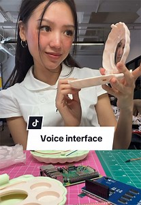 This is my first time building a voice interface and hardware A few weeks ago I didn’t know what an ESP32 was, where assets lived in firmware or what “flashing a device” meant I started with an existing codebase and asked Codex a lot of beginner questions I replaced the assets with makeup tutorials, reorganized the interface, added voice commands, and somehow ended up with a tiny makeup cyberdeck that responds to “mirror mirror” 🥺 Hardware is humbling but it’s been a lot of fun ⊹₊｡ꕤ˚ #ChatGPT_P