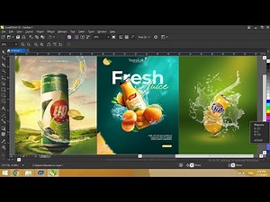 Water Splash Effect Tutorial 2025 | CorelDRAW & Photoshop Creative Design
