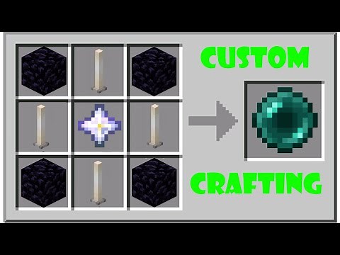 How To Make CUSTOM CRAFTING RECIPES In Minecraft Java Edition 1.20 - Tutorial