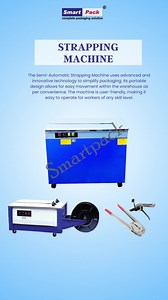 Smart packaging is transforming the packaging industry and setting new standards for smart packaging systems. For more details: Call Us - 9713032266 Whatsapp - 9713032266 #handsealingmachine #strappingmachine #shrinkwrappingmachine #fillingmachine #vaccumpackingmachine #pvrstripscurtains #batchcodingmachine #smartpack #productplacement #packagingindustry #packagingsolutions #smartpackaging #smartpackindia | Smart Packaging Systems