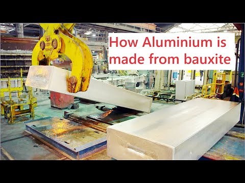How Aluminium is made from bauxite - Aluminium Factory