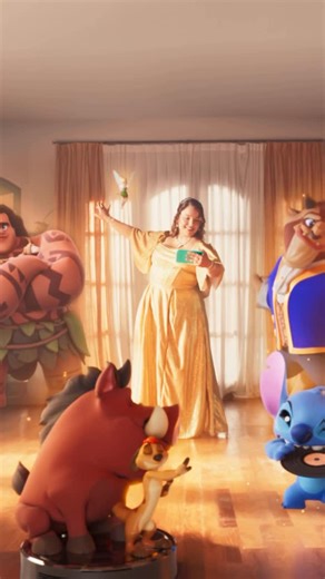 Disney on Instagram: "Experience a solitaire game like no other - filled with Disney & Pixar magic! Enjoy 1500+ Tripeaks solitaire levels while unlocking iconic scenes featuring beloved characters like Aladdin, Elsa, Moana, and Sulley. Spark magical moments in Disney Solitaire now - available on the App Store and Google Play."