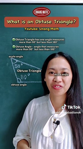 Understanding Obtuse Triangles: Definition, Angles, and Sides
