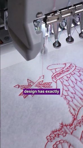 This is Redwork! #machineembroidery