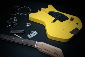 A Three String Electric Guitar Kit That Teaches Kids the Value of Building Their Own Instrument
