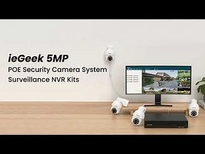 ieGeek 5MP PoE Camera System Installation Guide