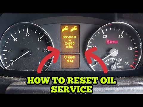 How To Reset Mercedes Sprinter Oil Service B Warning