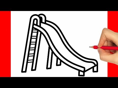 HOW TO DRAW A SLIDE EASY