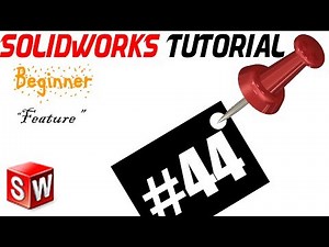 SolidWorks Lecture Tutorial 44 Chamfer types and using