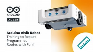 Guide your Arduino Alvik robot to react to gestures and sense the world around it! You can even train it to transport objects – and that’s just the tip of the iceberg! Your Alvik has more magic: 👁️ Powerful Time-of-Flight (ToF) distance sensor 🐍 MicroPython to create lists for storing movements ⚙️ Precision motors for quick response 🔄 Adaptable design with LEGO® components Got your own idea? Start your own robotics project now with Alvik: https://store.arduino.cc/products/alvik ﻿#AlvikInActio
