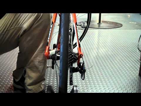 How to install a Cycleops indoor trainer skewer